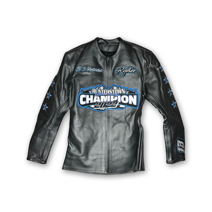 LEATHER KARTING JACKET